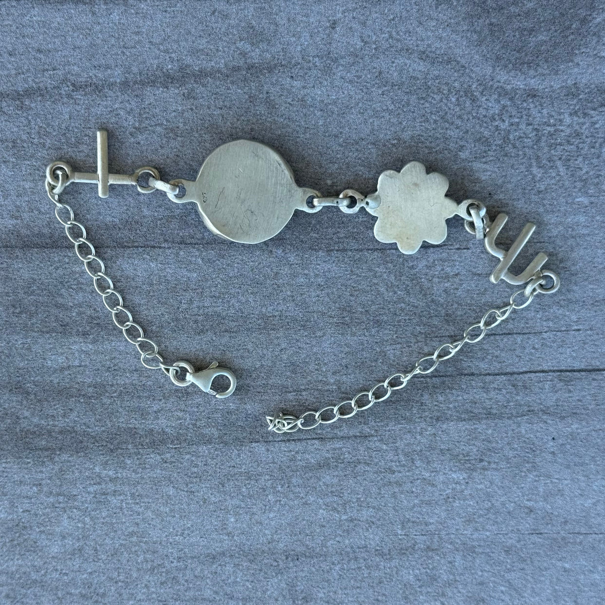 Southwest Blackjack Turquoise Sterling Silver Bracelet
