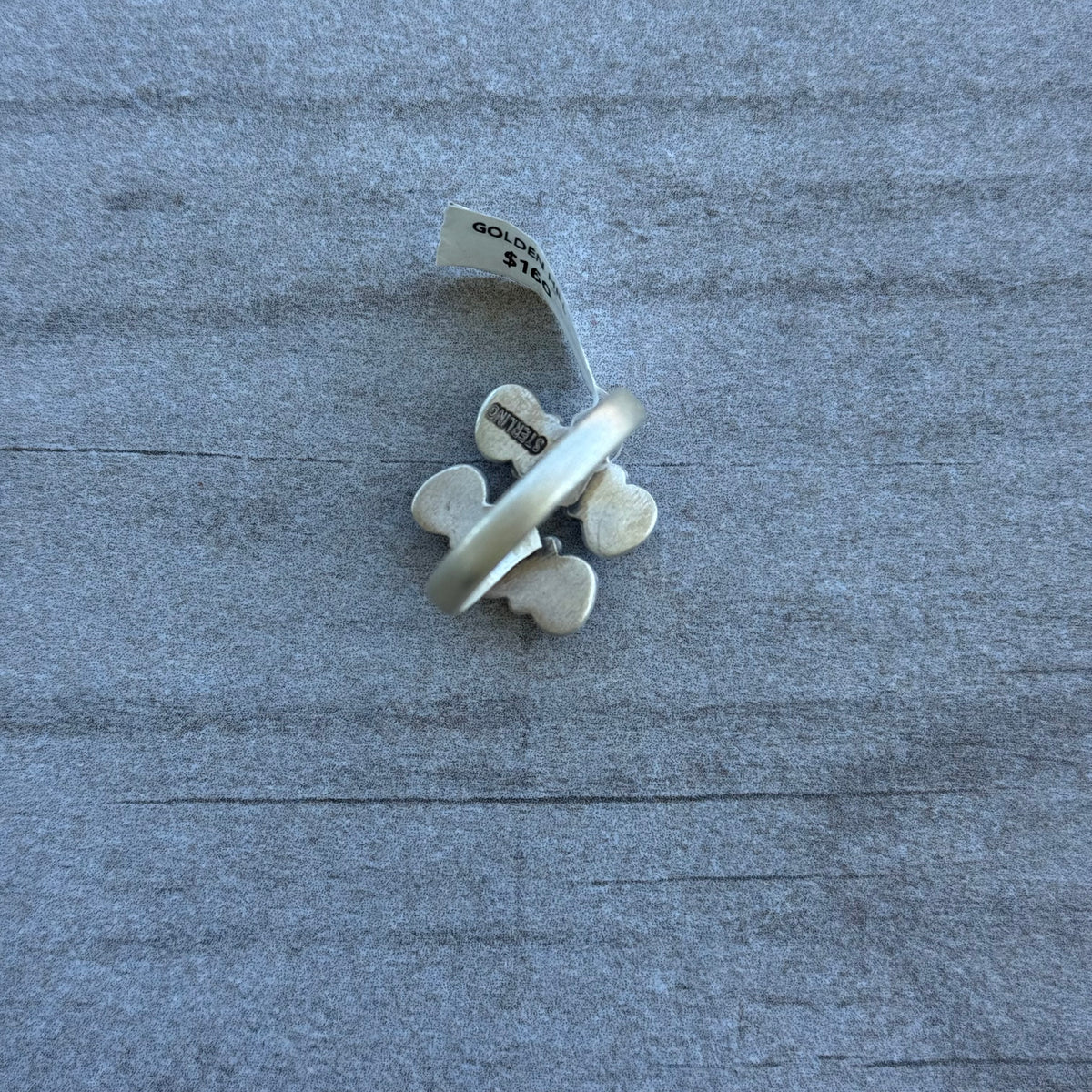 Adjustable Golden Hills Floater Ring