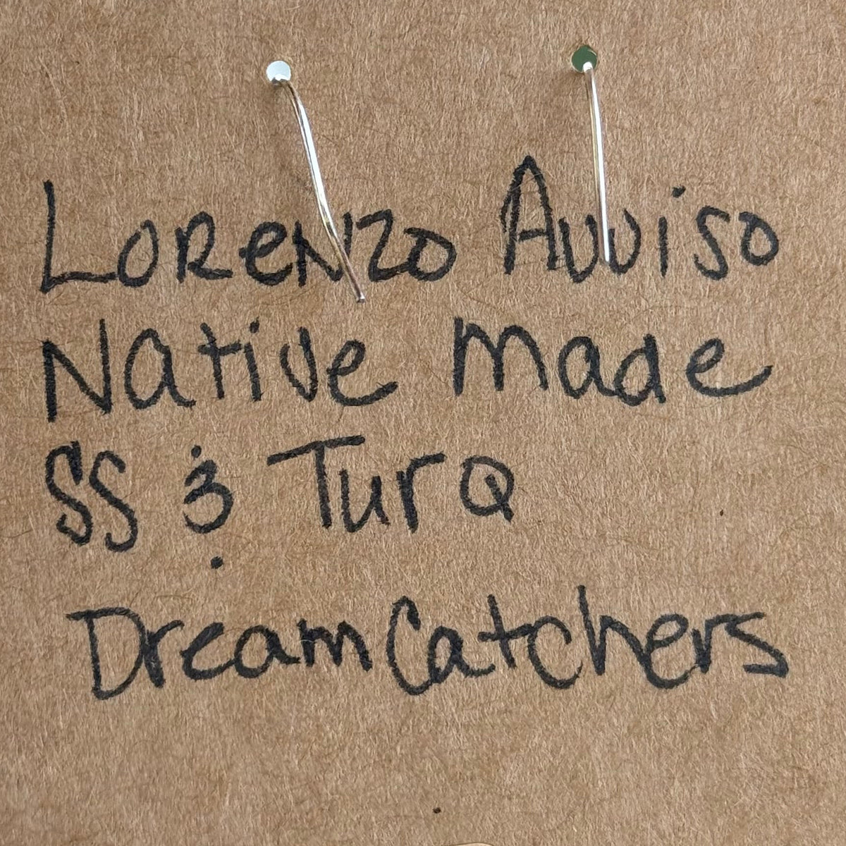 Turquoise Dreamcatcher Earrings *Native