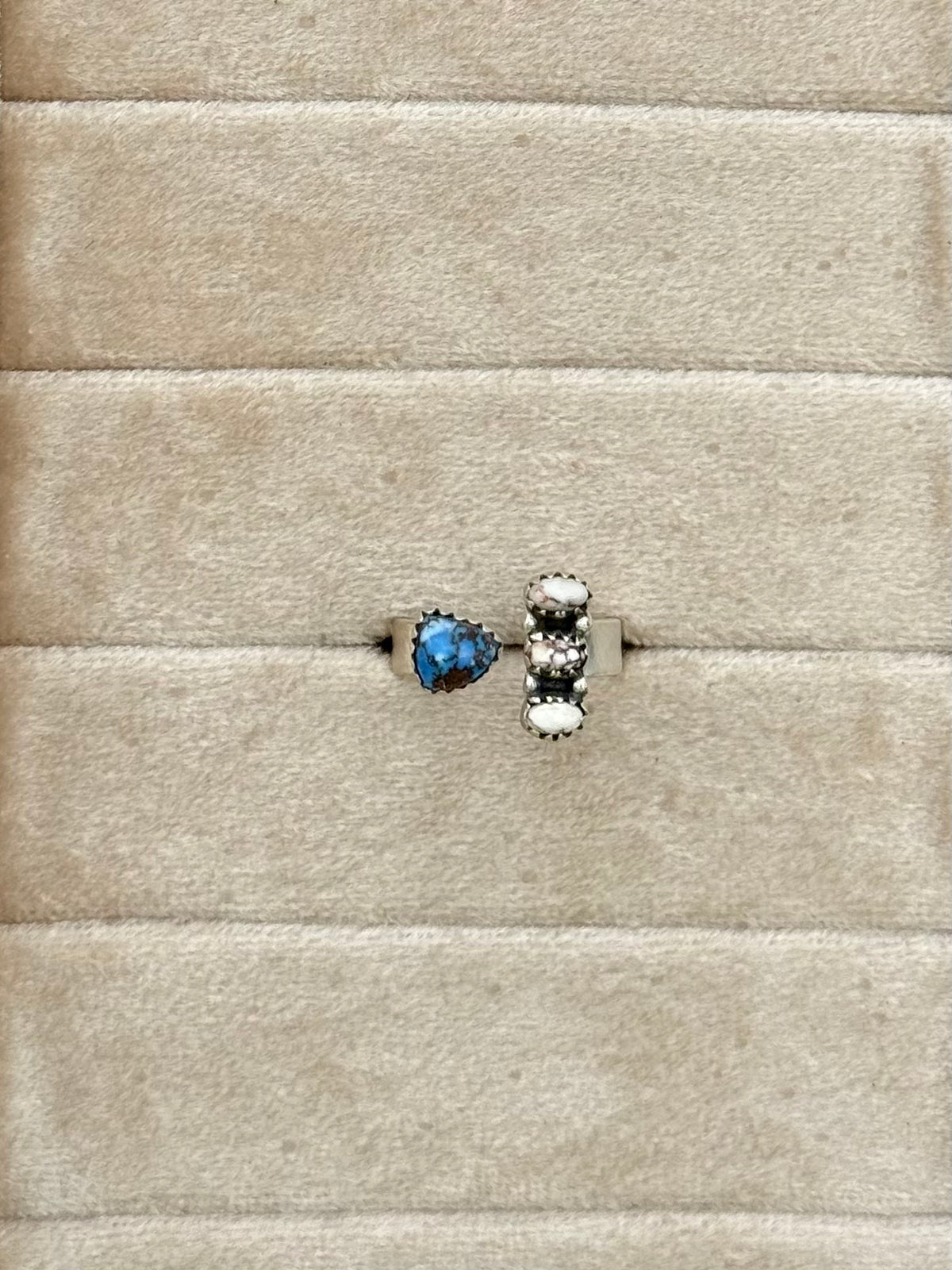 Golden Hills Turquoise Wild Horse Floater Ring