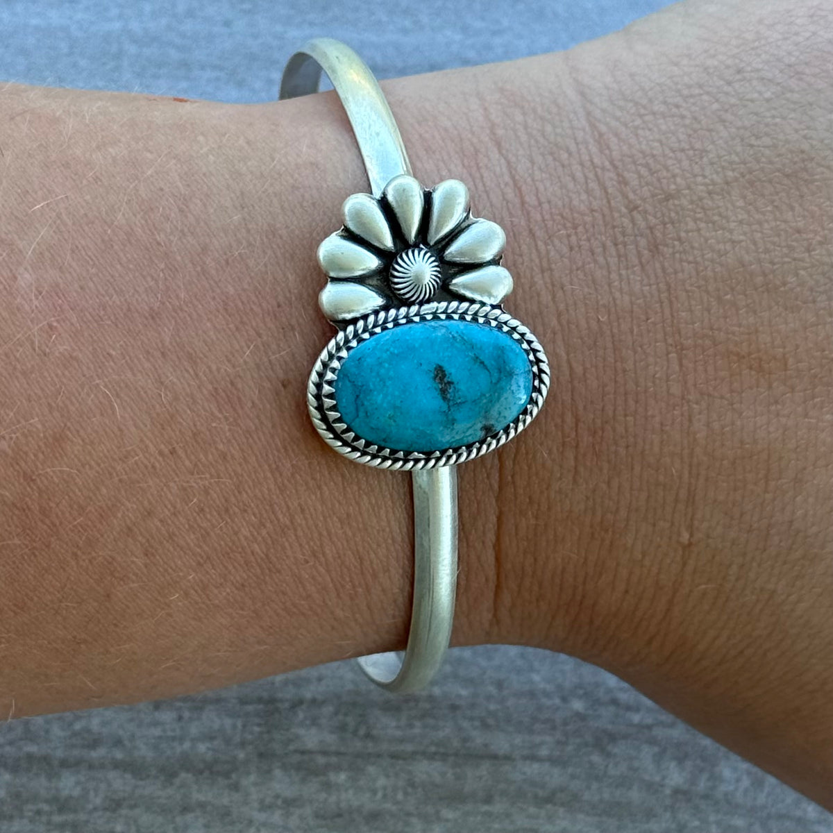 Turquoise Sterling Silver Cuff