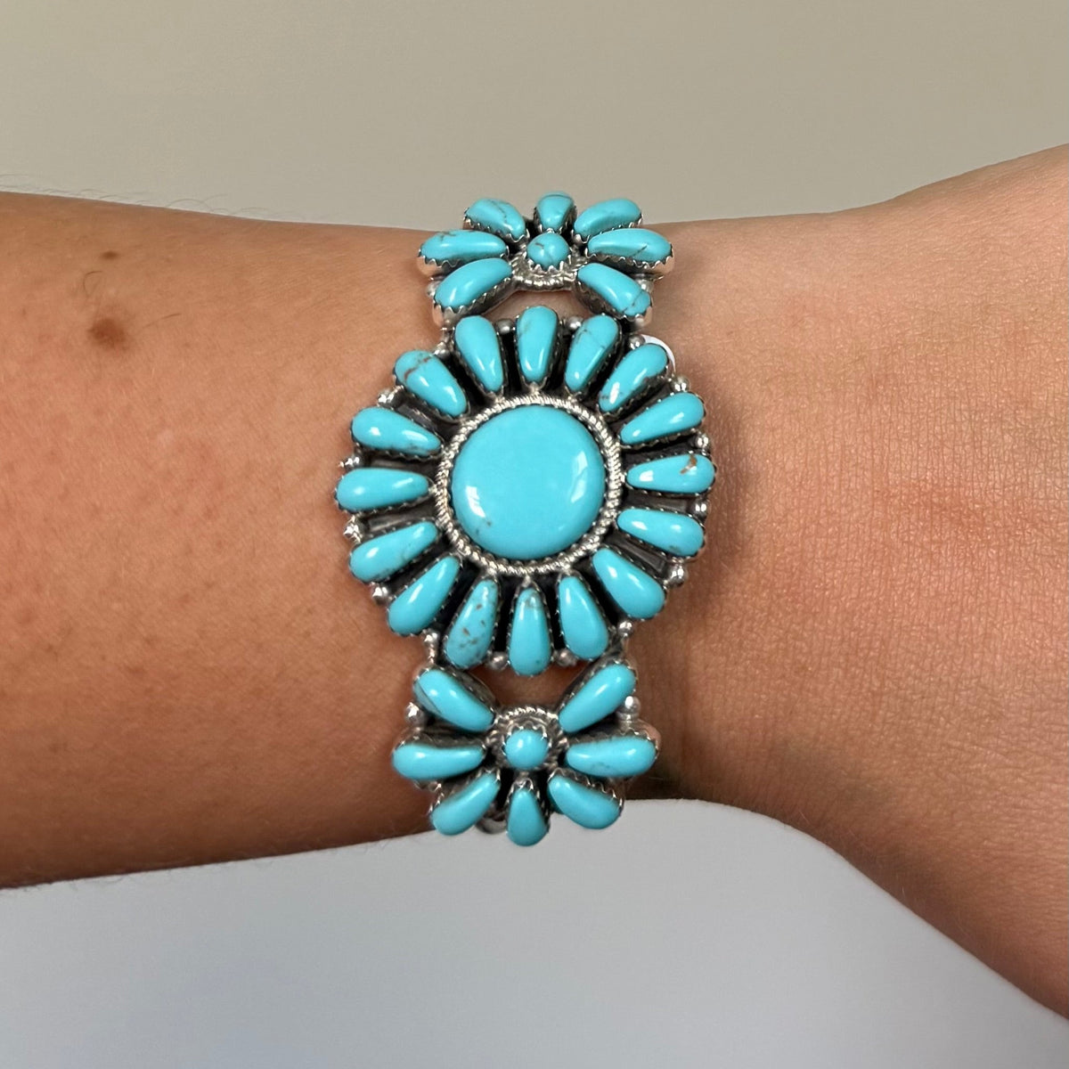 Turquoise Cluster Cuff *Native