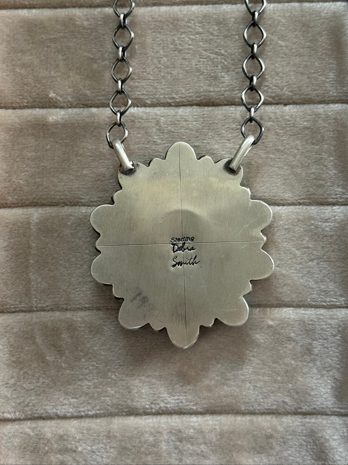 Kingman Turquoise Cluster Necklace *Native