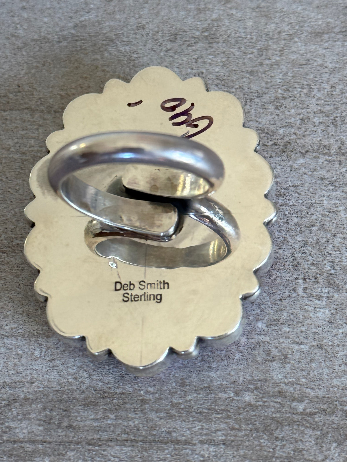 Pink Conch Cluster Statement Ring - Native Made